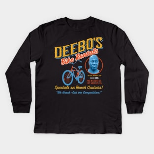 Deebo's Bike Rentals Kids Long Sleeve T-Shirt